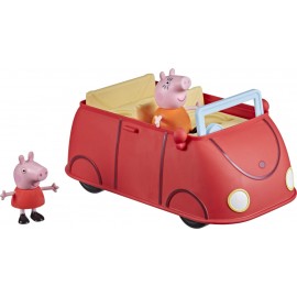 Hasbro F21845L0 Peppa Pig rotes Familienauto inkl. 2 Figuren