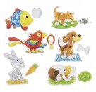 GoKi Puzzleset Haustiere