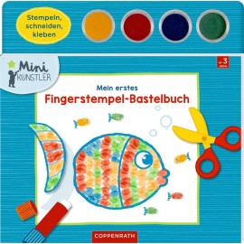 Mein erstes Fingerstempel-Bastelbuch (Mini-Künstler)