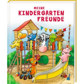 Freundebuch: Meine Kindergartenfreunde - Die Lieben Sieben