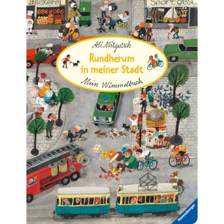 Ravensburger 41788 Mein Wimmelbuch: Rundherum in meiner Stadt