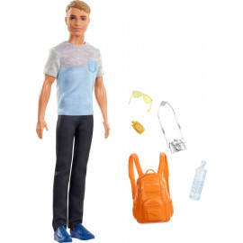 Mattel FWV15 Barbie® Reise Ken Puppe