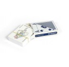 ASS COPAG® 100% Plastik Poker Jumbo Index blau.Kartenspiel