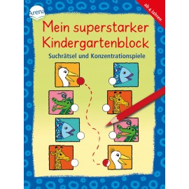 Schmiedeskamp, Katja/Merle, Katrin/Bohnstedt, Antje: Mein superstarker Kindergartenblock – Suchrätse