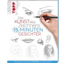 Kunst des Zeichnens 15 Min.-Gesichter