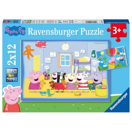 Ravensburger 05574 Puzzle Peppas Abenteuer 212 Teile