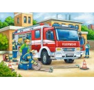 Ravensburger 07574 Puzzle Polizei und Feuerwehr 2 x 12 Teile