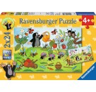 Ravensburger 08861 Puzzle Der Maulwurf im Garten 2x24 Teile