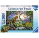 Ravensburger 12718 Puzzle Im Reich der Giganten 200 Teile