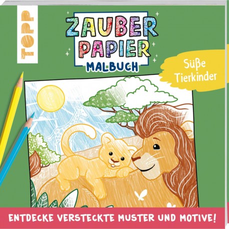 TOPP Zauberpapier Malb.Tierkinder