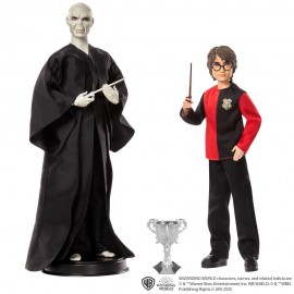 Mattel GNR38 Harry Potter Lord Voldemort & Harry Potter Puppen 2er-Pack