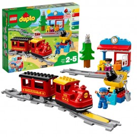 LEGO® DUPLO® 10874 Dampfeisenbahn, 59 Teile
