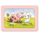 Ravensburger 06571 My first Puzzle Gute Tierfreunde 3 x 6 Teile