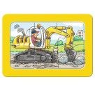 Ravensburger 06573 My first Puzzle Bagger, Traktor und Kipplader 3 x 6 Teile