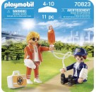 PLAYMOBIL 70823 DuoPack Notarzt und Polizistin