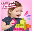 Mattel Mega Bloks Bausteinebeutel - Medium 60 Teile - pinkfarben