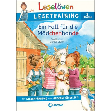 Leselöwen Lesetraining 2. Klasse - Ein Fall für die Mädchenbande