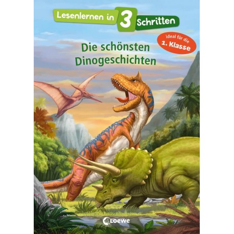 Lesenlernen in 3 Schritten - Die schönsten Dinogeschichten