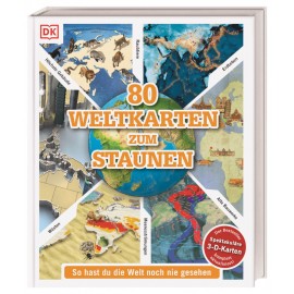 80 Weltkarten zum Staunen