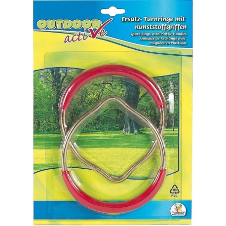 Outdoor active Turnringe Kunststoff/Metall, 2 Stück
