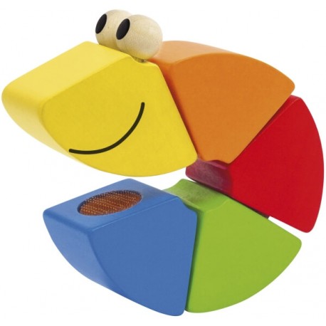 Selecta Klettwurm Freddi, 16 cm