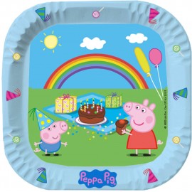 Peppa Pig Pappteller  23cm 6 Stück