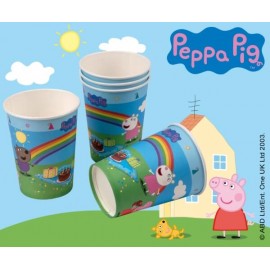 Peppa Pig Pappbecher 200ml 6 Stück