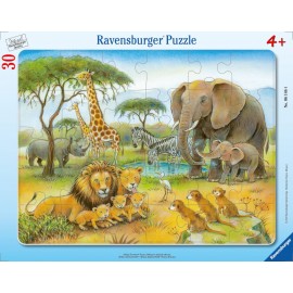 Ravensburger 06146 Puzzle Die Tiere Afrikas 30 Teile