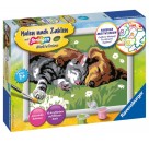 Ravensburger 280155 Malen nach Zahlen Tiefer Schlaf 13 x 18 cm