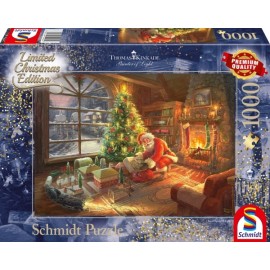 Schmidt Spiele Puzzle Der Weihnachtsmann ist da!, 1000 Teile