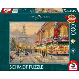 Schmidt Spiele 59936 Puzzle Ein Weinachtswunsch 1000 Teile