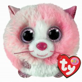 Tia Pink Cat Puffies Reg