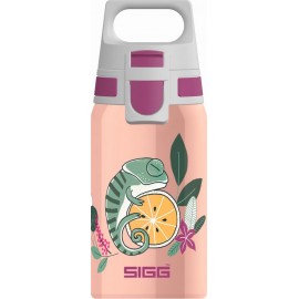 SIGG Shield One Flora 0.5L  mit WMB ONE TOP, BPA frei, Auslaufsicher, Co tauglich