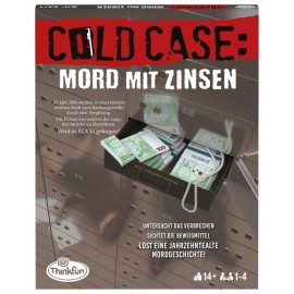 ThinkFun 76486 ColdCase: Mord mit Zinsen