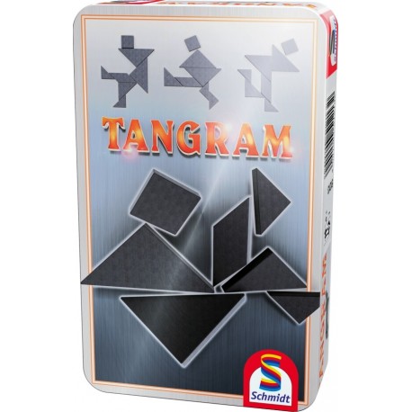 Schmidt Spiele Tangram Mitbringspiel in der Metalldose