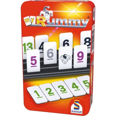 Schmidt Spiele MyRummy Mitbringspiel in der Metalldose
