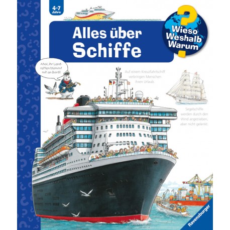 Ravensburger 32863 Wieso? Weshalb? Warum? 56: Alles über Schiffe