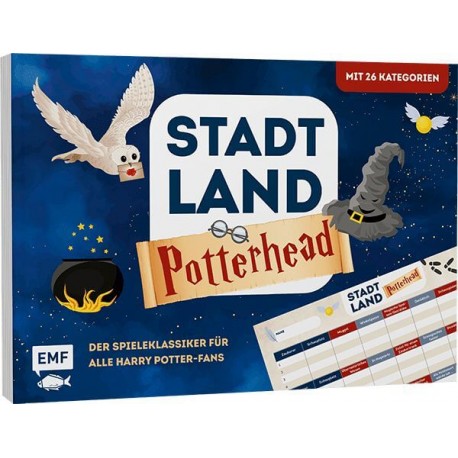 Stadt, Land, Potterhead – Der Spieleklassiker für alle Harry Potter-Fans