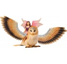 Schleich® bayala 70789 Elfe auf Glitzer-Eule