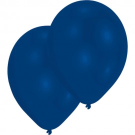 10 Latexballons Standard royalblau 27,5 cm/11''