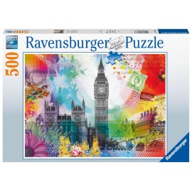 Ravensburger Puzzle 16986 Grüße aus London 500 Teile Puzzle