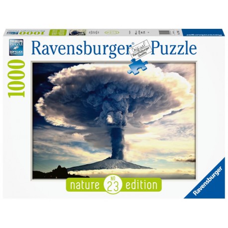 Ravensburger Puzzle 17095 Vulkan Ätna Nature Edition 1000 Teile Puzzle