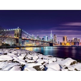 Ravensburger Puzzle 17107 Winter in New York 1500 Teile Puzzle