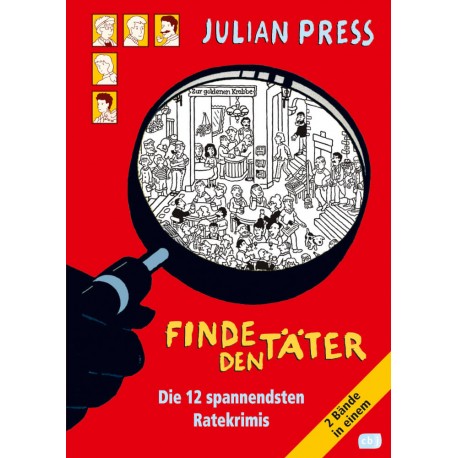 Finde den Täter-12 Ratekrimis ab 10 Jahre