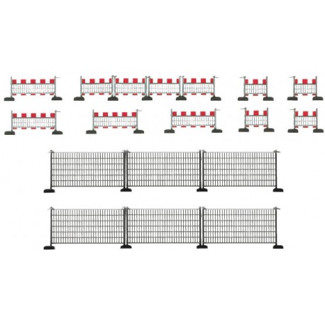 H0 Absperrzäune, 460  mm