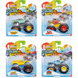Mattel HGX06 Hot Wheels Monster Trucks 1:64 Color Shifters, sortiert (1 Stück)