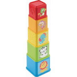 Mattel Fisher Price Bunte Stapelwürfel