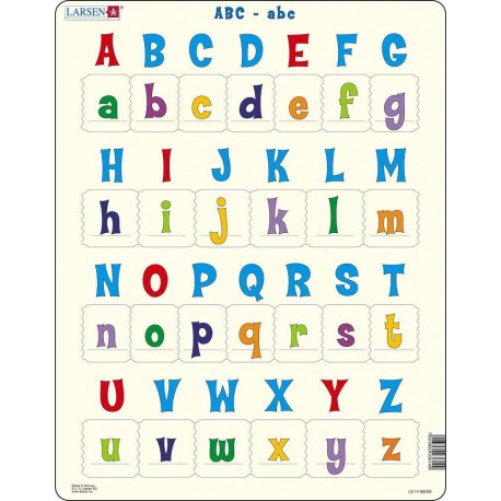 Puzzle ABC-abc 26 Teile