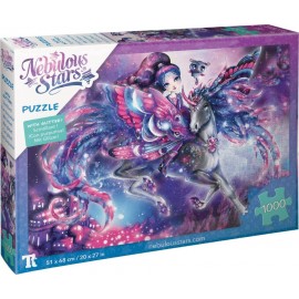 Nebulous Stars Glitzer-Puzzle - 1000 Teile Eclipsia & Pferd