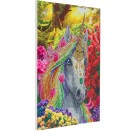 Crystal Art Leinwand Einhornwald 40x50 cm